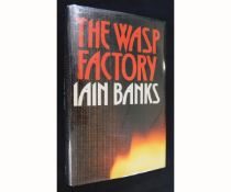 IAIN BANKS: THE WASP FACTORY, London, MacMillan, 1984, 1st edition, signed to title page, original