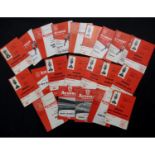 Packet Arsenal FC 23 programmes 1961-1968, mainly League Division One games + FA Cup 5th round v