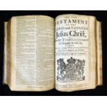 THE HOLY BIBLE..., London, The Assigns of John Bill and Christopher Barker, 1669, lacks general