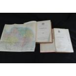KELLY'S DIRECTORY OF NORFOLK, 1908, 1912, both with folding coloured maps, original cloth worn and