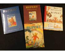 MORE ADVENTURES OF RUPERT, 1986 facsimile of 1937 annual, 4to, original cloth backed pictorial