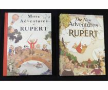 THE NEW ADVENTURES OF RUPERT, 1985 facsimile of 1936 annual, 4to, original cloth, dust-wrapper +