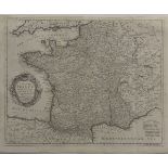 EMANUEL BOWEN: A NEW AND ACCURATE MAP OF FRANCE WITH ITS ACQUISITIONS COMPOSED FROM THE LATEST