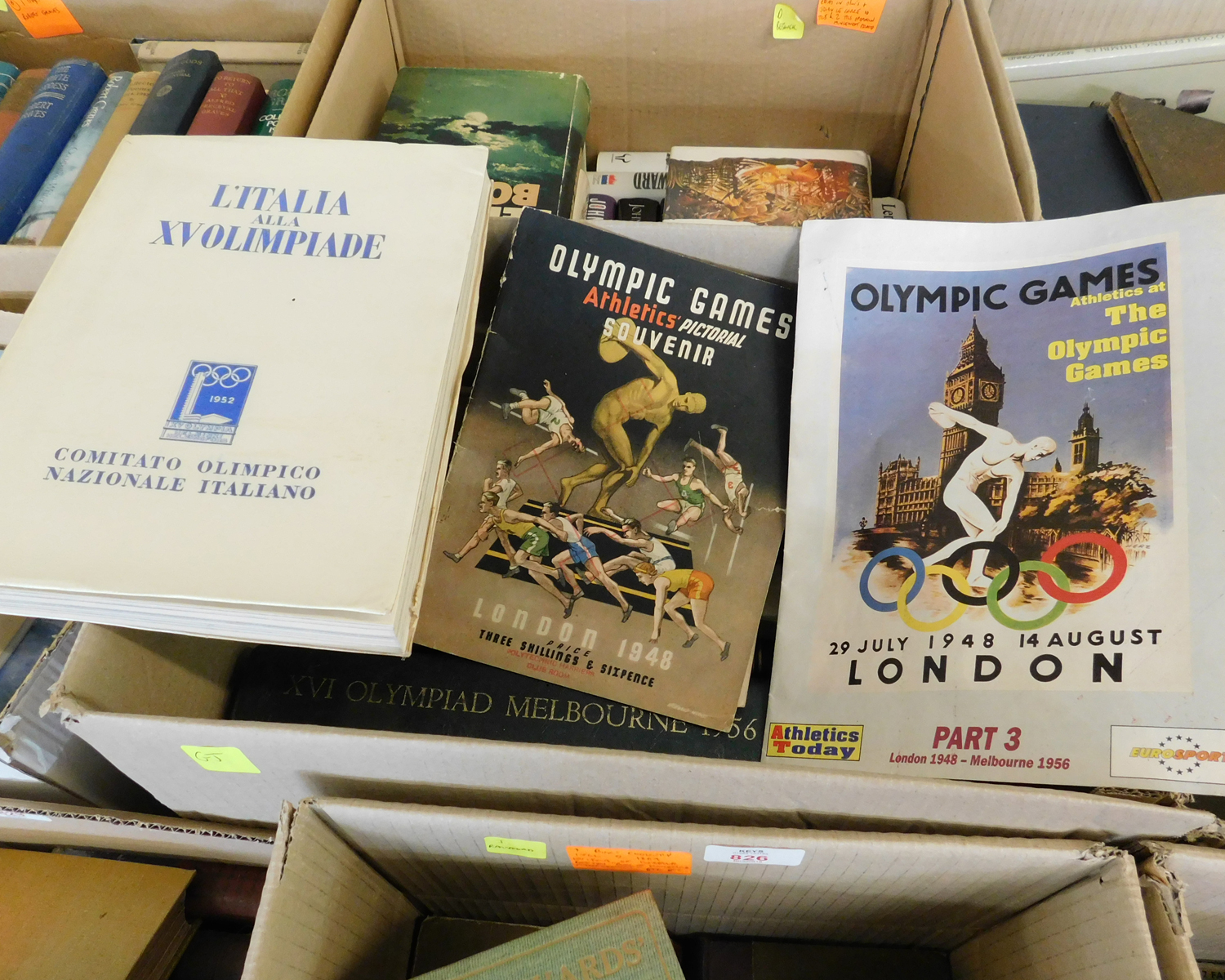 One box: Olympic Games books and small quantity souvenir programmes - Image 2 of 2