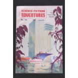 SCIENCE FICTION ADVENTURES, 1962, No 24, includes J G Ballard: THE DROWNED WORLD, original pictorial