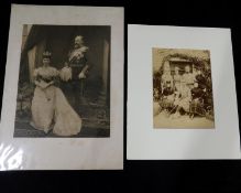 Four circa late 19th/early 20th century Royalty photogravures including Rembrandt photogravure