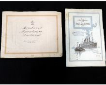 CUNARD STEAMSHIP CO LTD (PUBLISHED): SOME PRESS OPINIONS OF THE RMS AQUITANIA, [1914], 31pp