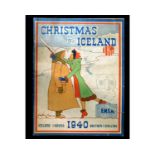 CHRISTMAS IN ICELAND, I Gudmundsson [Reykjavik], 1940, [Christmas], 4to, original pictorial wraps,
