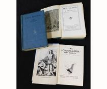 JOHN BUCHAN: 3 titles: PRESTER JOHN, 1910, 1st edition, original cloth gilt; JOHN MACNAB, London, [