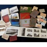 One box: vintage view albums