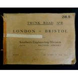 TRUNK ROAD NO 9 LONDON-BRISTOL SOUTHERN ENGINEERING DIVISION PART II WILTSHIRE, SOMERSET, circa