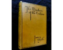 JAMES BLYTH: THE MYSTERY OF THE COMMON, London, 1920, 1st edition, original cloth,