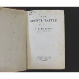 A P HERBERT: THE SECRET BATTLE, London, 1919, 1st edition, typed letter signed on 12 Hammersmith