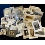 One box: good quantity assorted vintage photographs, mainly circa late 19th/early 20th century