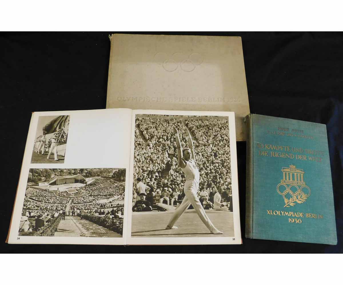 PAUL WOLFF: WAS ICH BEI DEN OLYMPISCHEN SPIELEN 1936 SAH, Berlin, Karl Specht, 1936, 1st edition, - Image 2 of 2