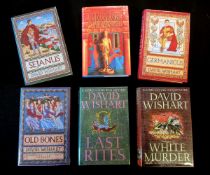 DAVID WISHART: 11 titles: all UK first editions in original cloth, dust-wrappers: GERMANICUS,
