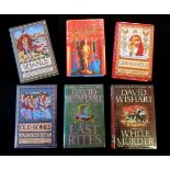 DAVID WISHART: 11 titles: all UK first editions in original cloth, dust-wrappers: GERMANICUS,