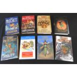 TERRY PRATCHETT: collection 16 titles including TERRY PRATCHETT AND NEIL GAIMAN: GOOD OMENS, THE