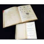 [JOHN ARMSTRONG]: THE ART OF PRESERVING HEALTH, A POEM, London for A Millar, 1744, 1st edition,