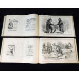 MOONSHINE, July 14 1883 - Dec 25 1886, Jan 12 1889 - Nov 28 1891, 2 volumes, cartoons from the