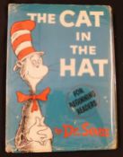 THEODORE SEUSS GEISELL "DR SEUSS": THE CAT IN THE HAT, New York, Random House, 1957, 1st edition,