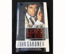 JOHN GARDNER: LICENSE TO KILL, London, The Armchair Detective Library, April 1990, 1st edition,