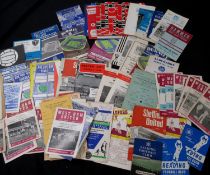Packet 80+ football programmes 1961-1971 including West Ham United (17), a few lower league