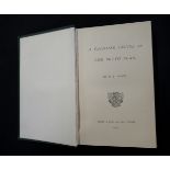 C F WOOD: A YACHTING CRUISE IN THE SOUTH SEAS, London, Henry S King & Co, 1875, 1st edition, [iv],