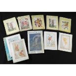 CICELY MARY BARKER: 5 titles: FLOWER FAIRIES OF THE SPRING - FLOWER FAIRIES OF THE SUMMER - FLOWER