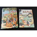 GLADYS PETO: 2 titles: JOLLY TIMES, London, J F Shaw, circa 1930, 4 coloured plates, quarto,