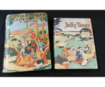 GLADYS PETO: 2 titles: JOLLY TIMES, London, J F Shaw, circa 1930, 4 coloured plates, quarto,