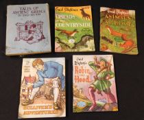 ENID BLYTON: 5 titles: ANIMALS AT HOME - FRIENDS OF THE COUNTRYSIDE - ROBIN HOOD - GULLIVER'S