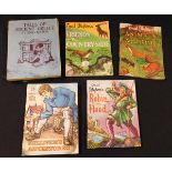 ENID BLYTON: 5 titles: ANIMALS AT HOME - FRIENDS OF THE COUNTRYSIDE - ROBIN HOOD - GULLIVER'S