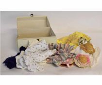 Case of various doll's clothing etc