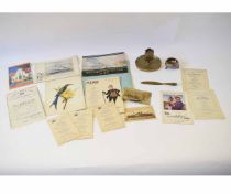 Mixed Lot: quantity of ephemera relating to "The Union-Castle Line" including fleet brochures,