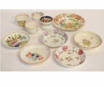 Collection of English ceramics, mainly late 18th/early 19th century including a Machin shell