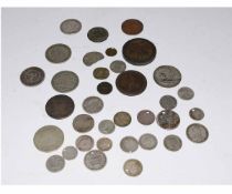 Mixed Lot: quantity of assorted UK coinage including half Crowns, shillings, sixpences, together