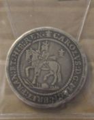 UK Victorian copy of a Charles I 1642 Half pound, Oxford Mint