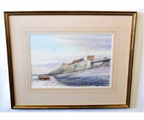 Martin Sexton, signed watercolour, "Coming in, Sheringham", 30 x 45cms