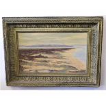 Cowles Voysey, signed and dated 52, oil on board, Scottish coastal scene, 35 x 56cms