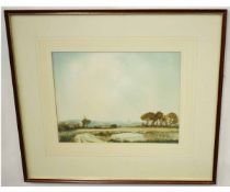 Jack Pooler, watercolour, Landscape, 25 x 33cms
