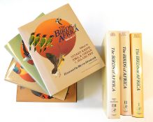 LESLIE H BROWN, EMIL K URBAN & KENNETH NEWMAN: THE BIRDS OF AFRICA, illustrated Martin Woodcock