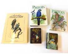 JOSEPH M FORSHAW AND WILLIAM T COOPER: 2 titles: PARROTS OF THE WORLD, London, 1978, 2nd edition,