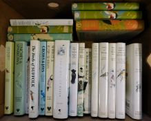 One box: Poyser Ornithological books, Helm identification guides, New Naturalists etc (21)