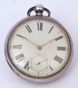 Last quarter of 19th century American silver cased open face lever watch, Waltham - Mass, 1986294,
