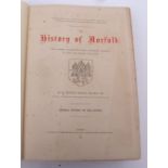 R HINDRY MASON: THE HISTORY OF NORFOLK: FROM ORIGINAL RECORDS AND OTHER AUTHORITIES PRESERVED IN
