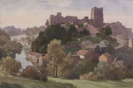 AR LEONARD RUSSELL SQUIRRELL, RE, RWS (1893-1979) Richmond, North Yorkshire watercolour, signed