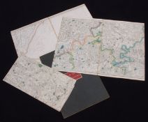 ORDNANCE MAP OFFICE (PUBLISHED): LARGE MAP OF EASTERN ENGLAND, circa 1865, comprising sheets 49-