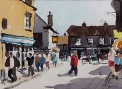 AR JOHN TOOKEY (BORN 1947) "July, Sheringham" watercolour, signed lower right 21 x 29cms