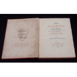 [HENRY MANSHIP]: A BOOKE OF THE FOUNDACION AND ANTIQUITYE OF THE TOWNE OF GREATE YERMOUTHE: FROM THE